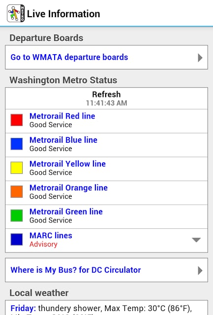 Washington Metro Free by Zuti截图11