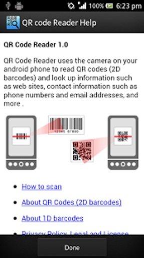 QR 码 读者截图9