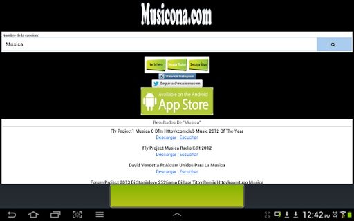 Musicona Descarga Cancion mp3截图8