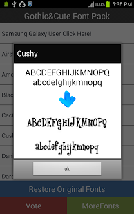 Gothic&amp;Cute Font For Galaxy截图4