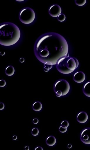 Magic Bubbles Live Wallpaper截图1