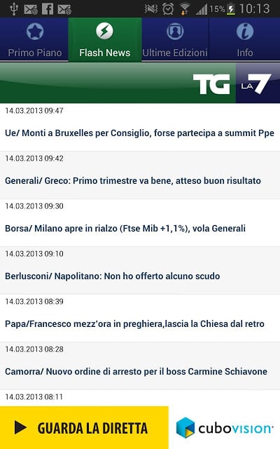 TG La7 Mobile截图3