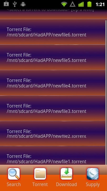 Advanced BT Torrent Downloader截图2