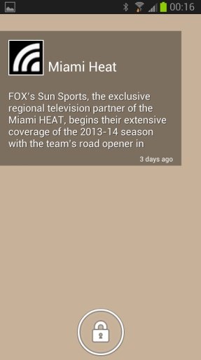 Miami Heat LockScreen截图7