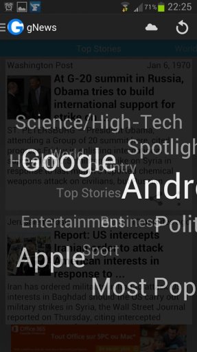 gNews (Google News reader)截图7