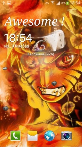 Naruto Gaara Live Wallpaper截图2