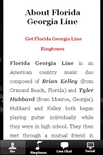 Florida Georgia Line Fan App+截图2