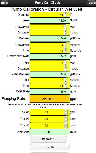 Pump Calibrator - Circular截图1