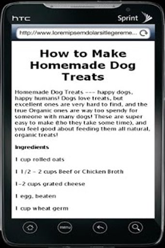 Homemade Dog Food Recipes截图3