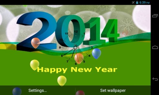 Happy New Year 2014 Lwp &amp; Game截图8