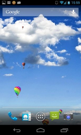 SKY BALLOON LIVE WALLPAPER HD截图3