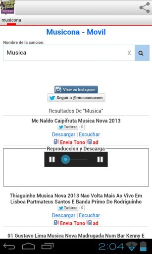 Musicona Descarga Cancion mp3截图7