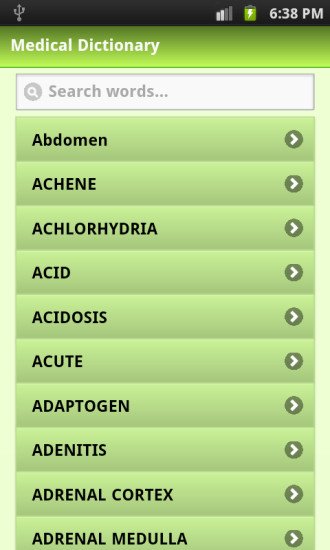 医学词典 Medical Dictionary Lite截图4