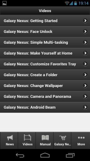 Samsung Galaxy Nexus截图3