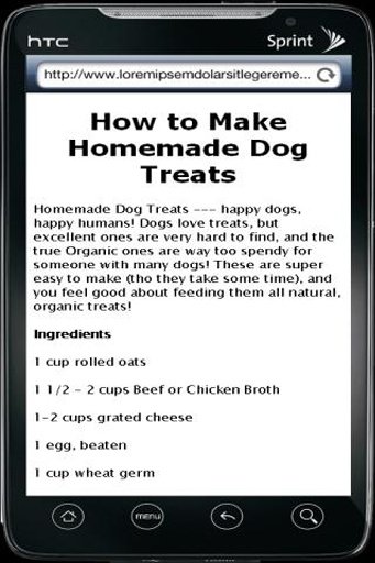 Homemade Dog Food Recipes截图4