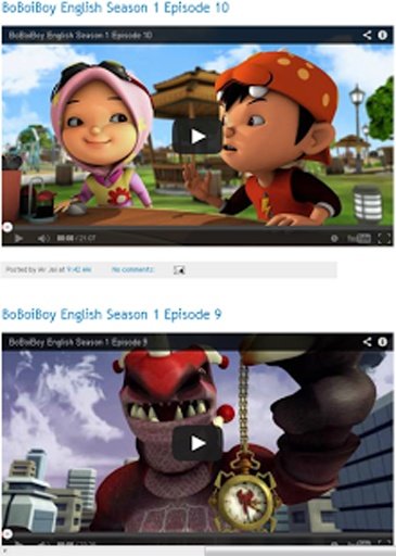 Boboiboy English Video HD截图2