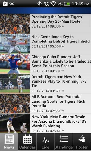 Detroit Baseball News截图4