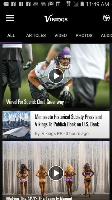 Minnesota Vikings Mobile截图6