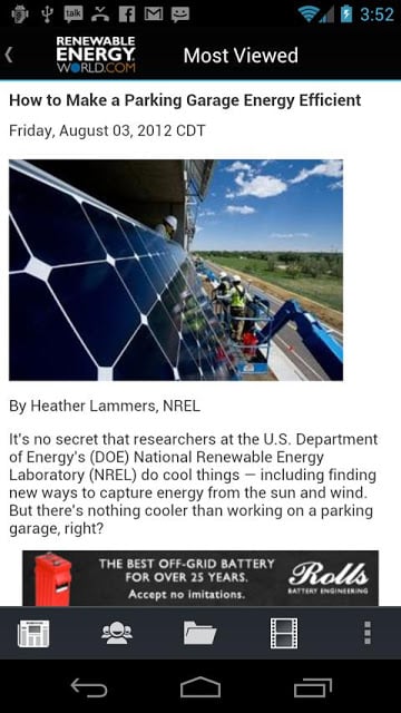 Renewable Energy World截图4