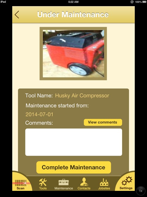 Tool Tracker App截图1