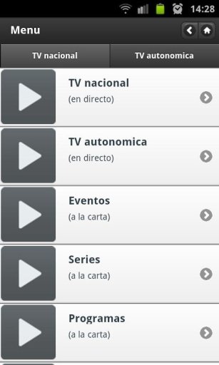 Televisi&oacute;n Online截图1