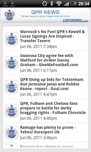 QPR NEWS截图2