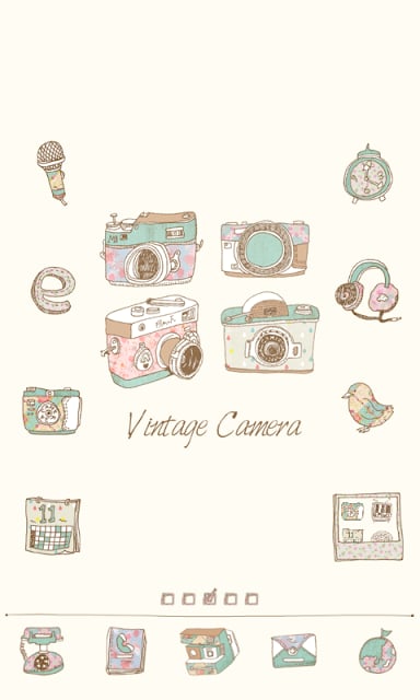 Vintage Camera icon Theme截图2