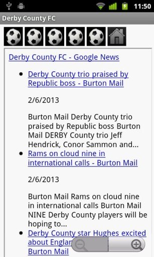 Derby County FC News截图2