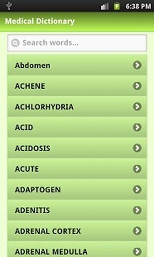 医学词典 Medical Dictionary Lite截图1