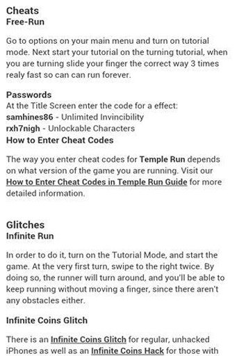 Temple Run Fans App截图7