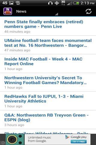 Northwestern Football截图4