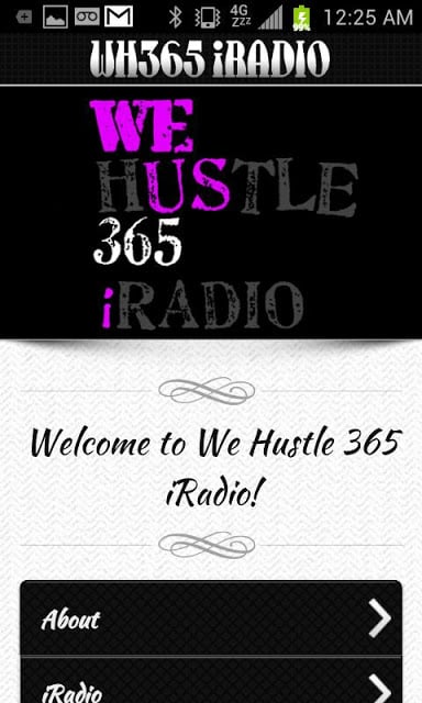 The WeHustle365 iRadio App截图4