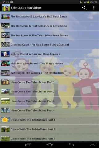 天线宝宝 Teletubbies Cartoon Fun Videos截图1