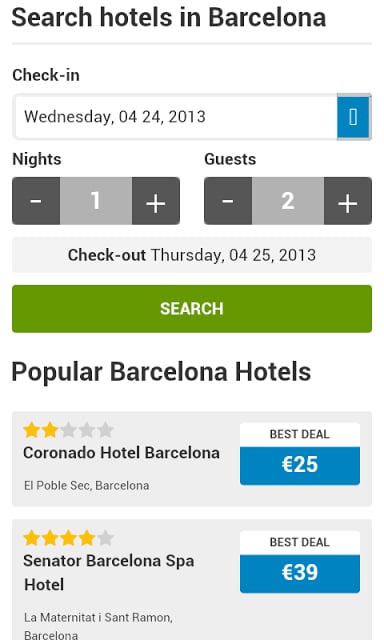 Barcelona Hotels截图3