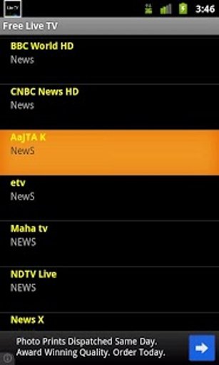 India Live TV Streaming截图2