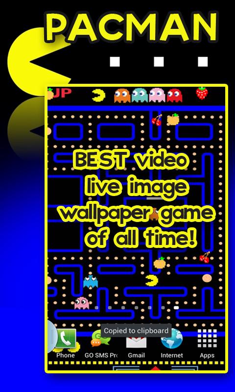 PACMAN Live Image Wallpaper截图2