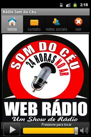 Rádio Som do Céu截图2