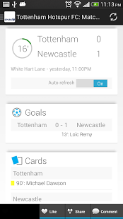 Tottenham Spurs Widget &amp; News截图6