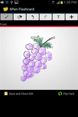 抽认卡 SPen Flashcard Free截图1