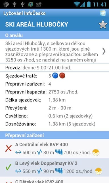 Lyžov&aacute;n&iacute; InfoČesko截图3