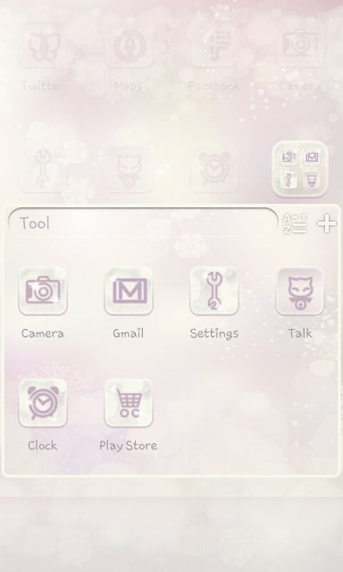 Bling Bling go launcher theme截图3