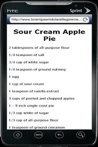 Mom's Pie Recipes截图2