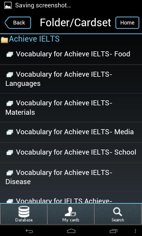 IELTS Flashcards截图4