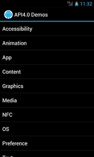 Android 4.0 API demos截图7