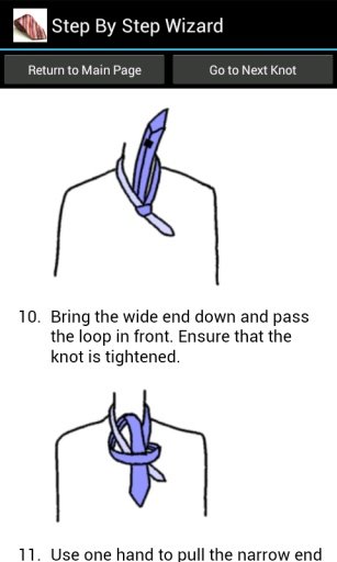 How to tie a neck tie截图8