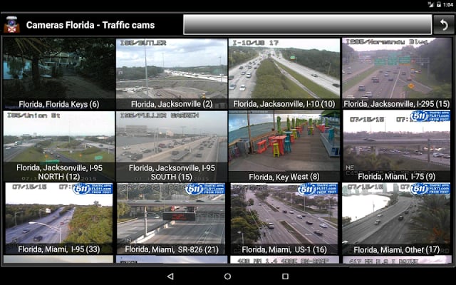 Florida Cameras - Traffic cams截图3