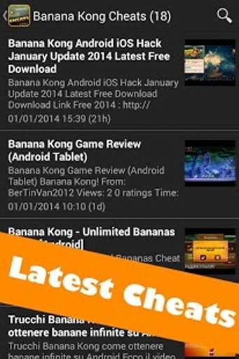 Banana Kong Cheats Guide截图1