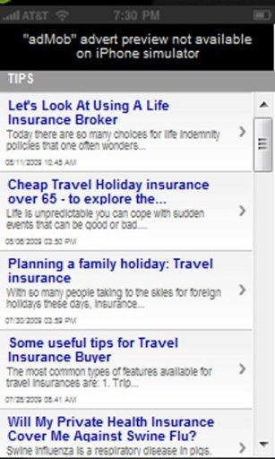 TRAVEL INSURANCE.截图1