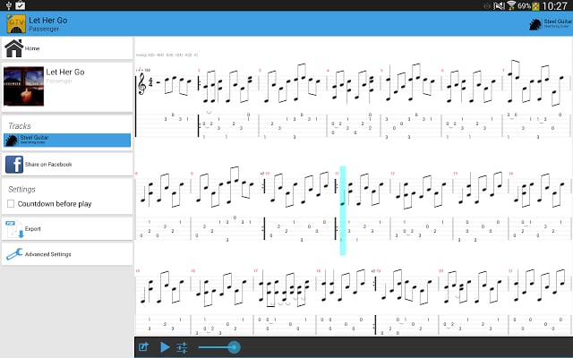 Guitar Tab Viewer截图1