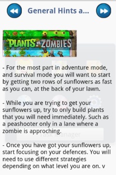 Plants vs Zombies 指南截图
